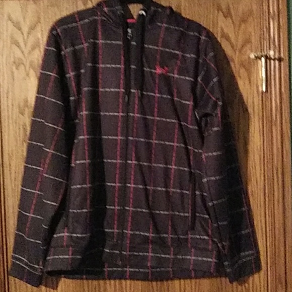 Under Armour Other - Men's Under Armour Black/Red/Grey Jacket